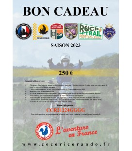 Bon-cadeau 2023 - 100 €